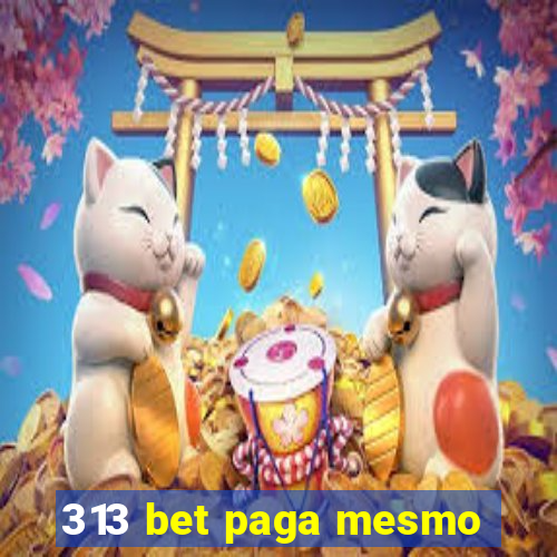 313 bet paga mesmo